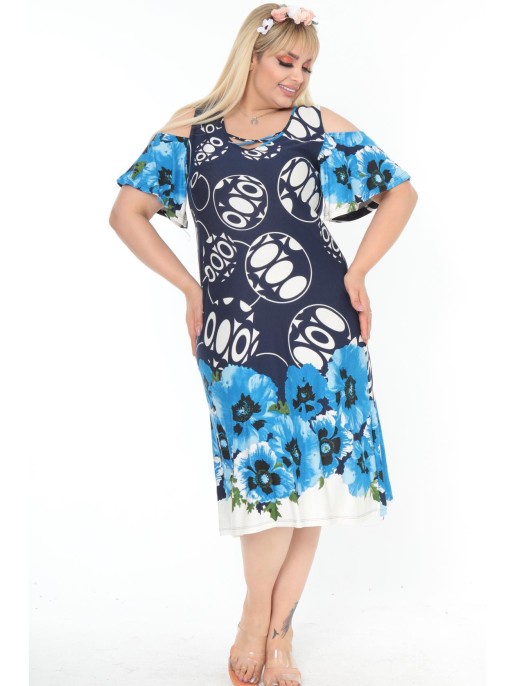 Graži gėlėta sunelė su prakarpomis Graži gėlėta sunelė su prakarpomis