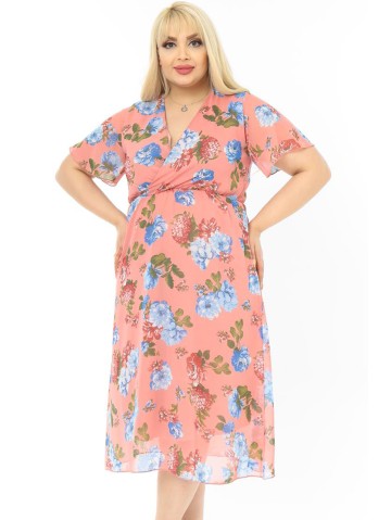 Развевающееся платье на бретеле