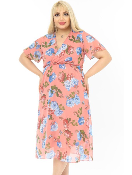 Развевающееся платье на бретеле