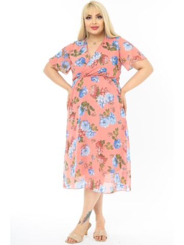 Plazdanti suknelė su dirželiu 2