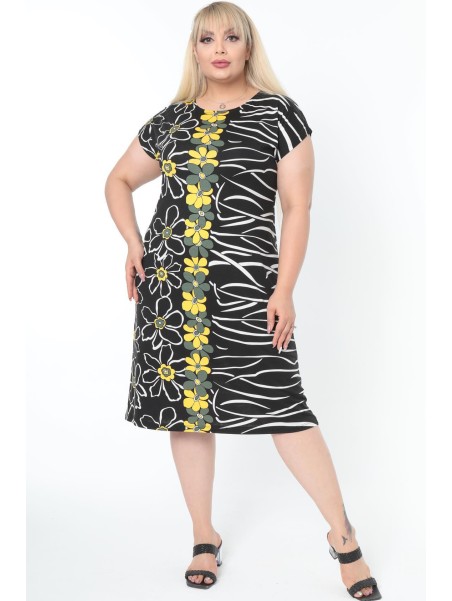 Vienkārša ziedu kleita