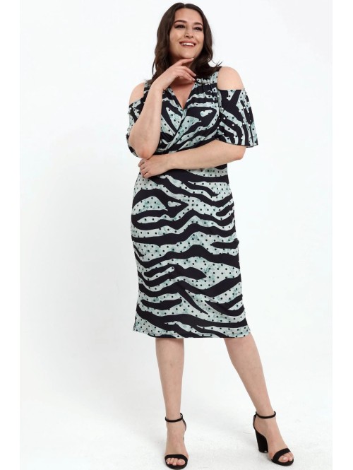 Ilus piparmündivärvi kleit Ilus piparmündivärvi kleit