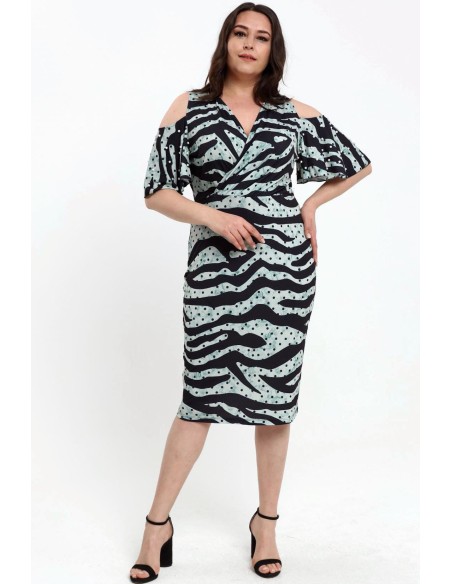 Ilus piparmündivärvi kleit