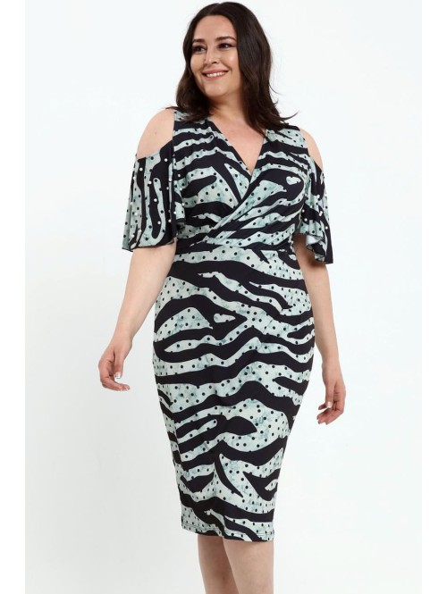 Ilus piparmündivärvi kleit Ilus piparmündivärvi kleit