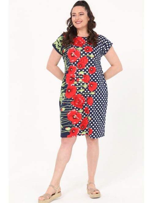 Daudzkrāsaina kleita no dabīgas... Daudzkrāsaina kleita no dabīgas...