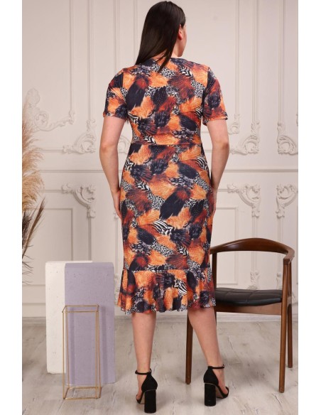 Красивое повседневное платье