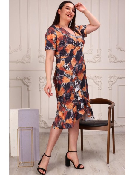 Красивое повседневное платье