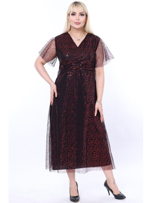 Pikk pidulik kaelusega kleit Pikk pidulik kaelusega kleit