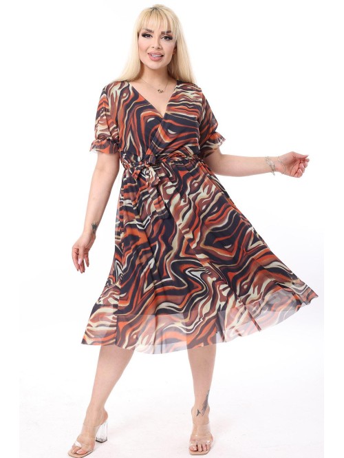 Платье с узорами Платье с узорами