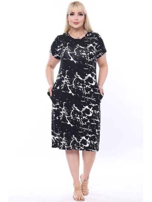 Laisvalaikio suknelė trumpomis rankovėmis Laisvalaikio suknelė trumpomis rankovėmis