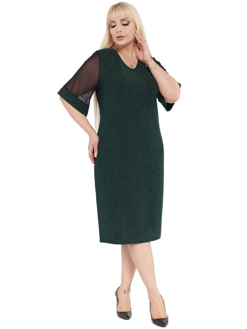 Elegantiška tamsiai žalia suknelė Elegantiška tamsiai žalia suknelė