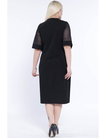 Elegantne must kleit naistele