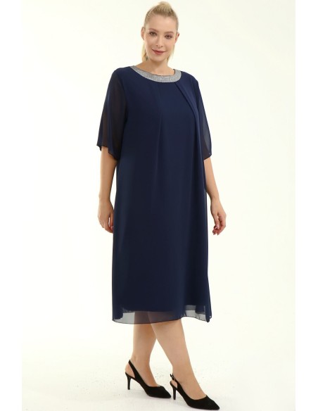 Puošni laisvo dizaino suknelė