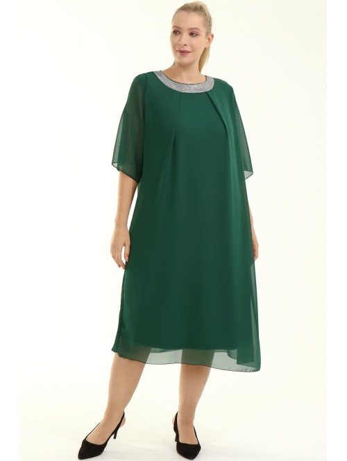 Великолепное зеленое платье для... Великолепное зеленое платье для...