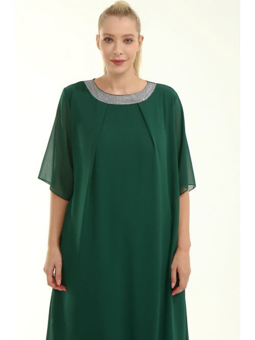 Великолепное зеленое платье для... Великолепное зеленое платье для...