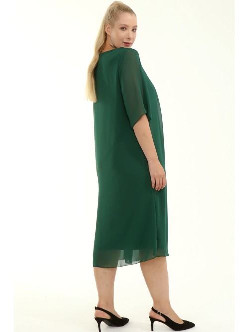 Великолепное зеленое платье для... Великолепное зеленое платье для...