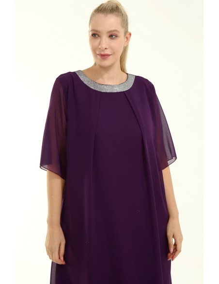 Eleganta plus izmēra kleita