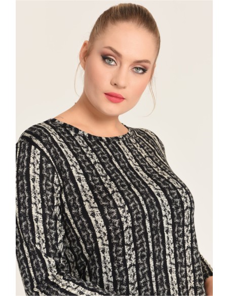 Midi kleita ar garām piedurknēm