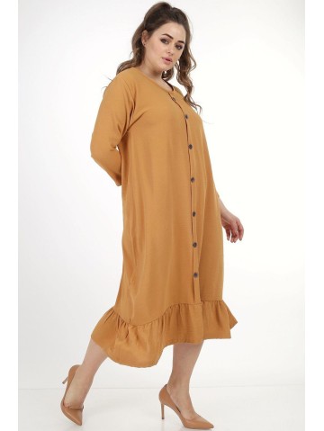 Stiilne viskoosist vabastiilis kleit