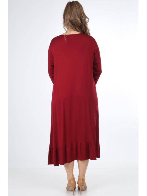 Модное расклешенное платье Модное расклешенное платье