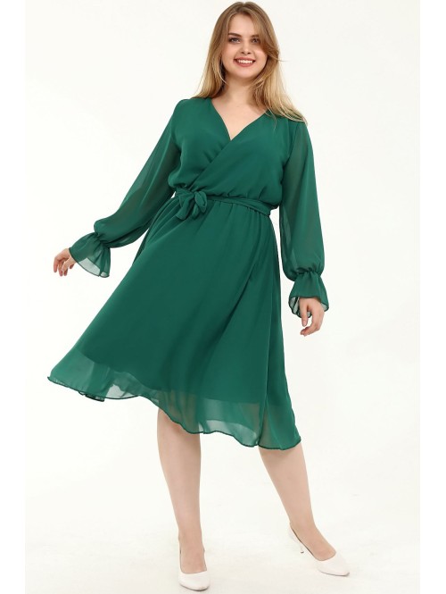 Lehviv roheline rihmaga kleit Lehviv roheline rihmaga kleit