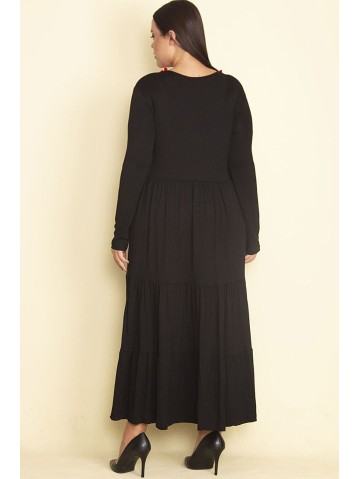 Pikk kellukesekujuline volangidega kleit 2