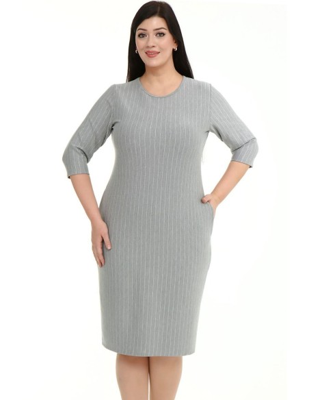 Helehalli triibuline kleit