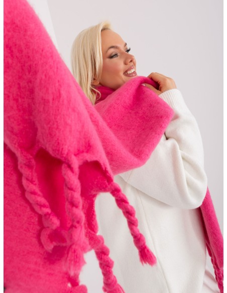 Šalikas-AT-SZ-2313502.53P-tamsiai rožinis