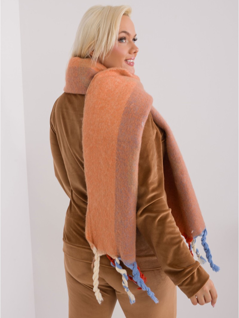 Szalik-AT-SZ-2316.31P-jasny pomarańczowy Szalik-AT-SZ-2316.31P-jasny pomarańczowy