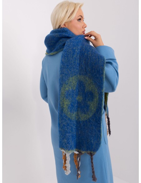 Szalik-AT-SZ-2316.01P-ciemny niebieski