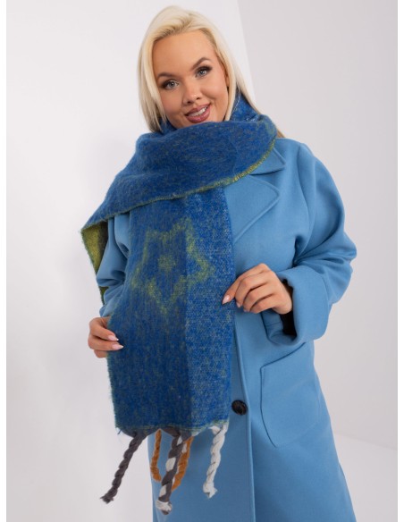 Szalik-AT-SZ-2316.01P-ciemny niebieski