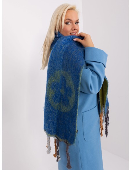 Szalik-AT-SZ-2316.01P-ciemny niebieski