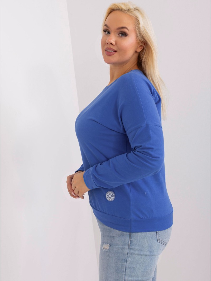 Bluzka-RV-BZ-9258.22-ciemny niebieski Bluzka-RV-BZ-9258.22-ciemny niebieski