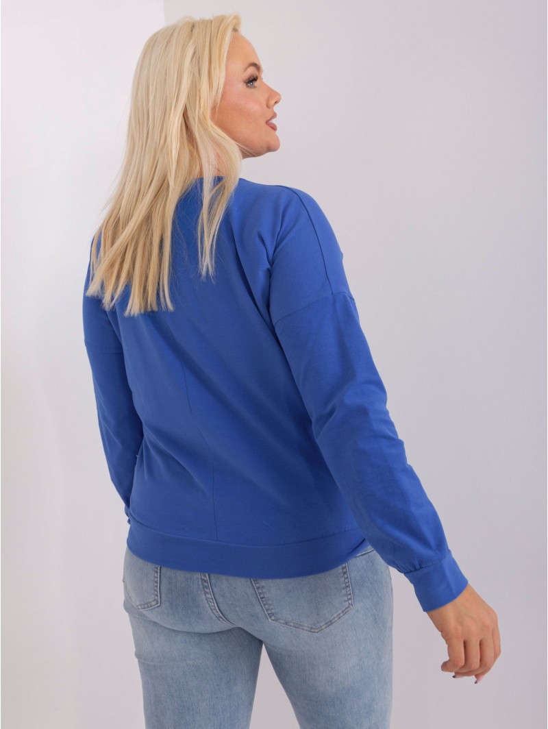 Bluzka-RV-BZ-9258.22-ciemny niebieski Bluzka-RV-BZ-9258.22-ciemny niebieski