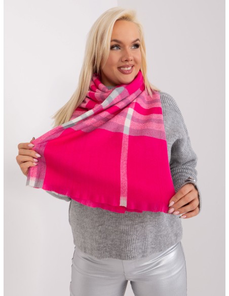 Szalik-AT-SZ-23125-1.26-szaro-różowy