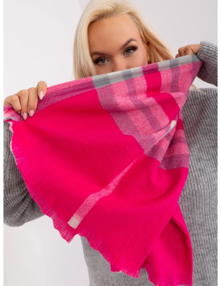 Szalik-AT-SZ-23125-1.26-szaro-różowy