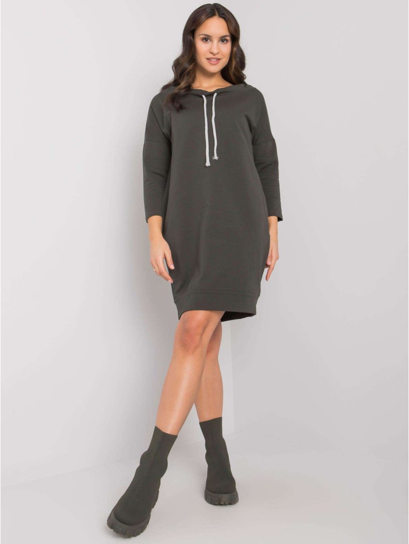 Sukienka-RV-SK-4597-1.97-khaki Sukienka-RV-SK-4597-1.97-khaki