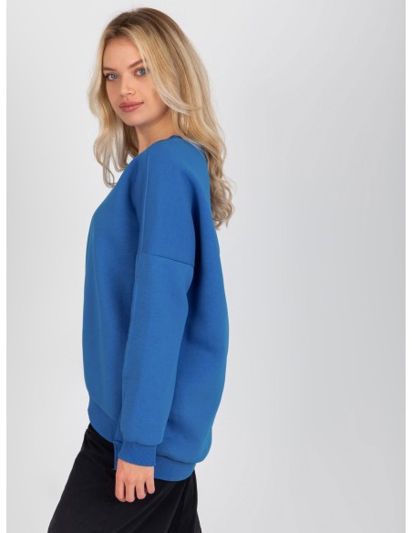 Megztinis tamsiai mėlynas