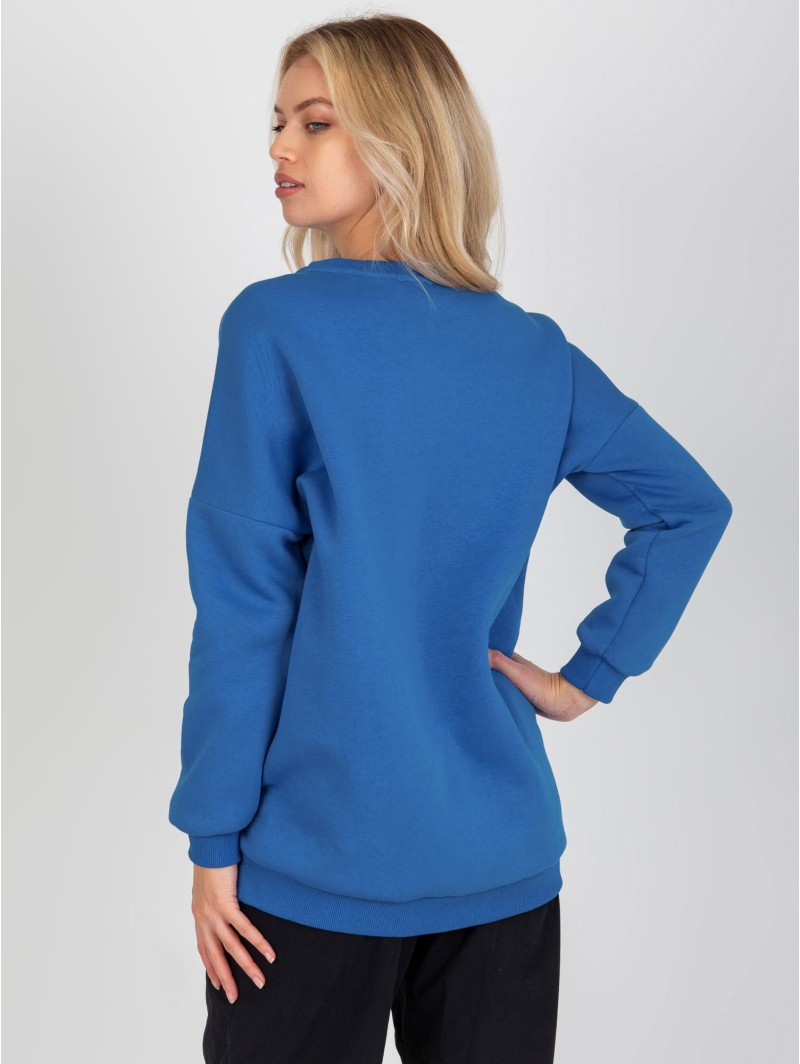 Megztinis tamsiai mėlynas