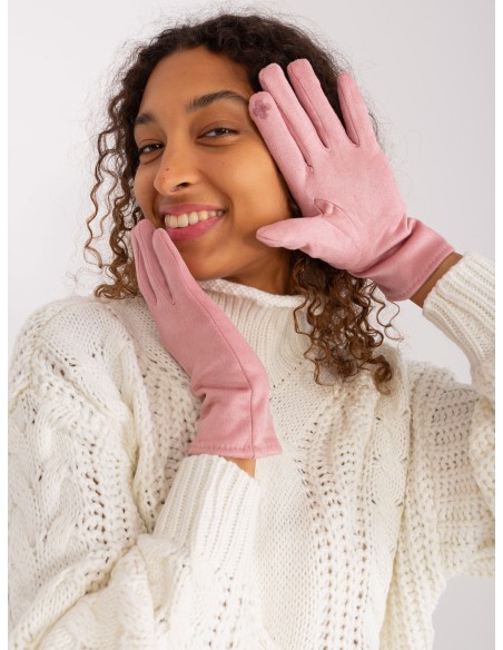 Rękawiczki-AT-RK-2370.99-jasny różowy