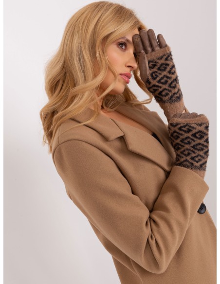 Rękawiczki-AT-RK-2310.93-ciemny bezowy