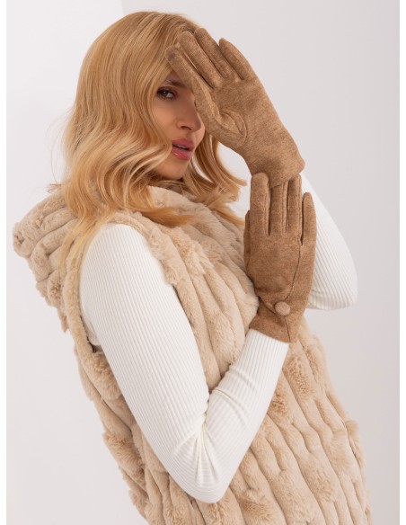 Rękawiczki-AT-RK-239501.10-camelowy