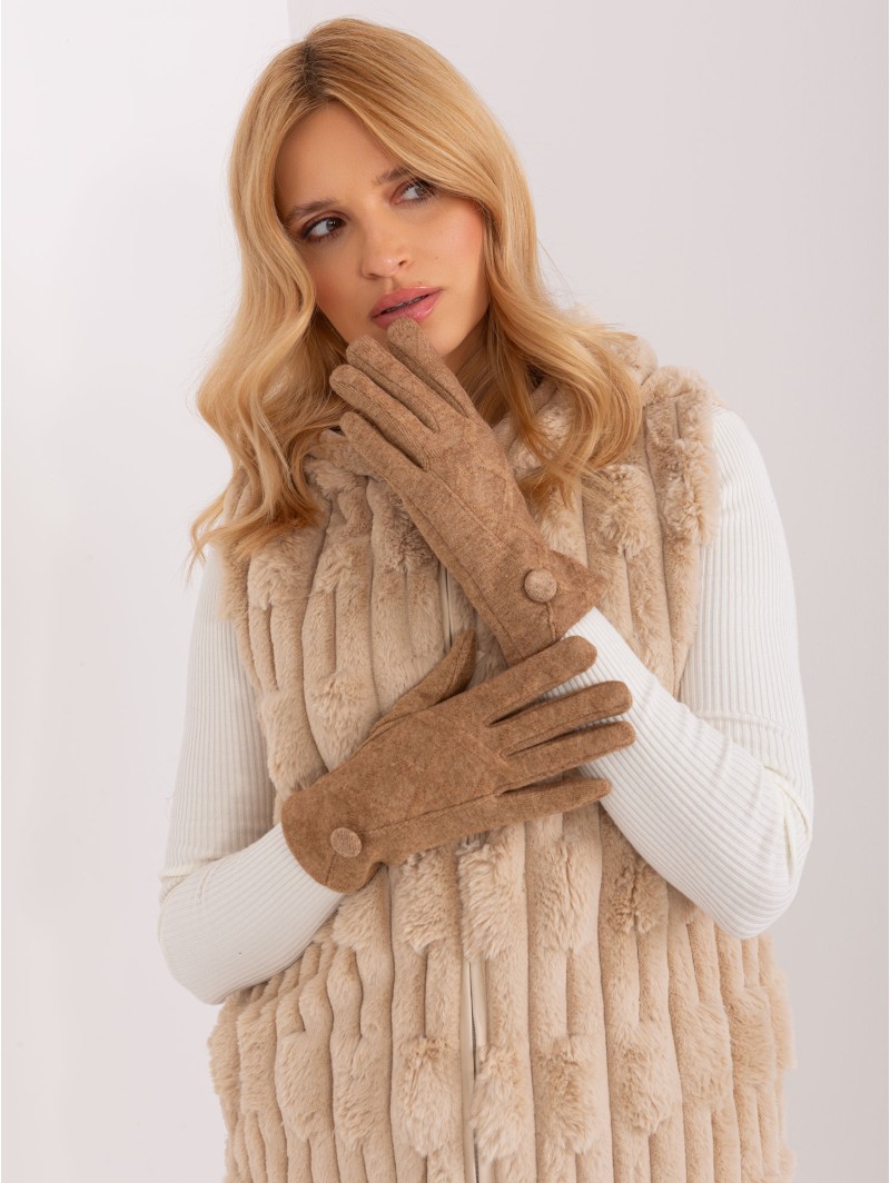 Rękawiczki-AT-RK-239501.10-camelowy Rękawiczki-AT-RK-239501.10-camelowy