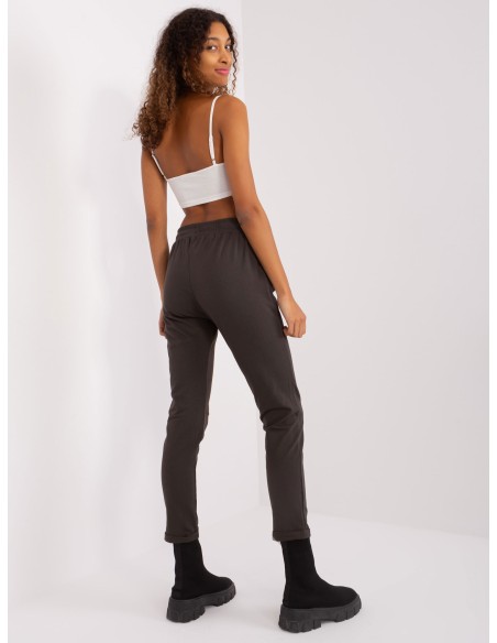 Spodnie dresowe-RV-DR-7517.22-khaki