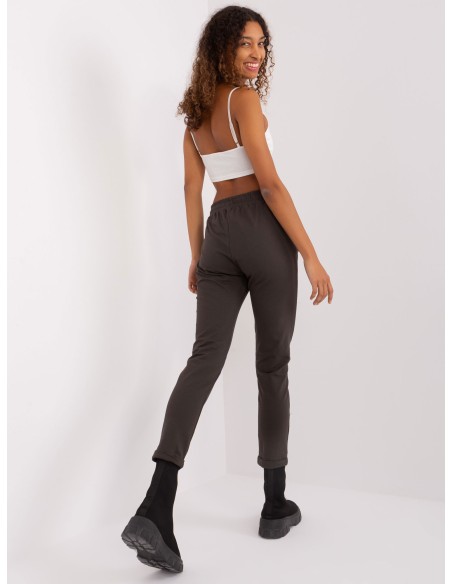 Spodnie dresowe-RV-DR-7517.22-khaki