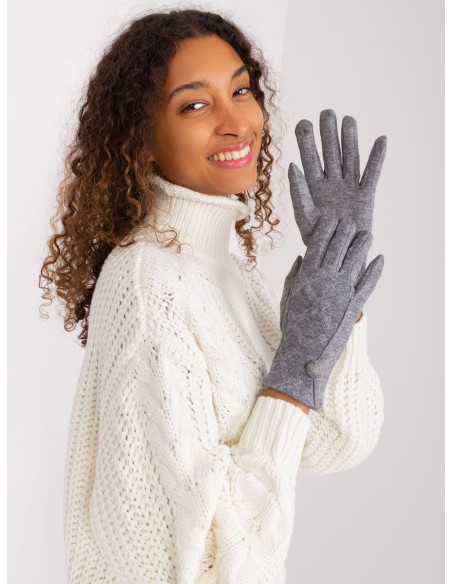 Rękawiczki-AT-RK-239501.10-ciemny szary