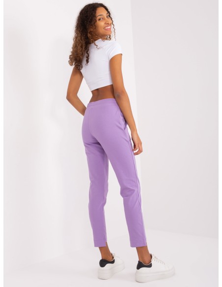 Spodnie dresowe-RV-DR-8835.10-fioletowy