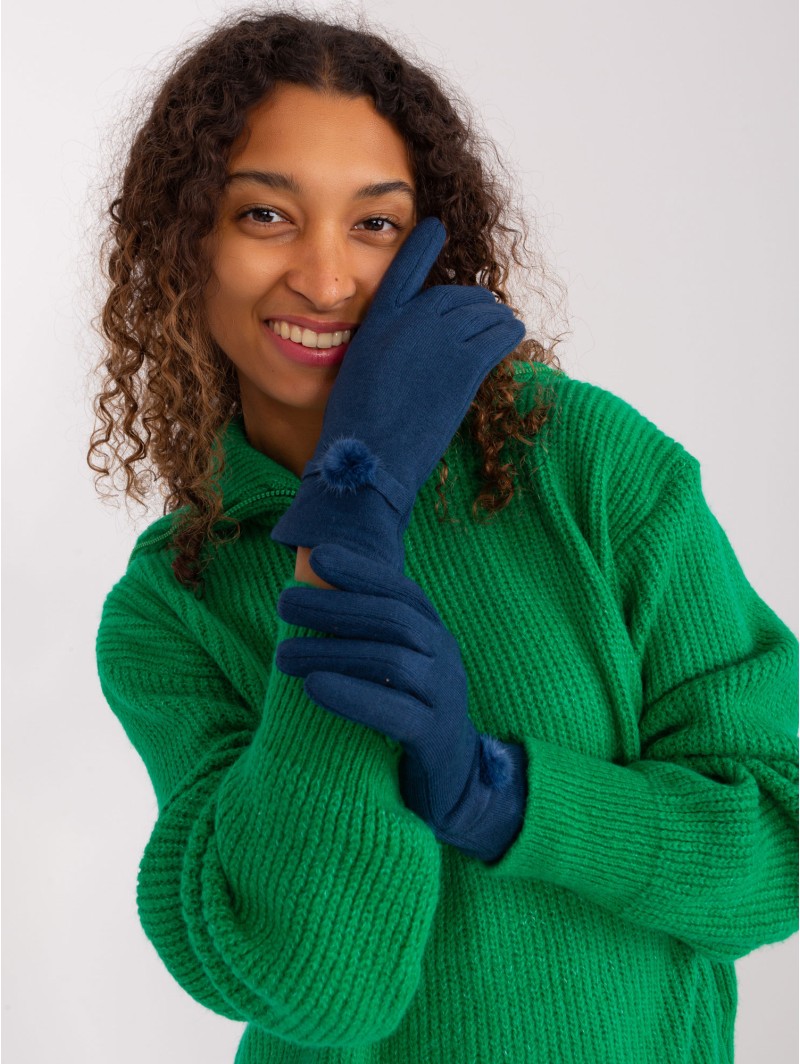 Rękawiczki-AT-RK-23904.27-ciemny niebieski Rękawiczki-AT-RK-23904.27-ciemny niebieski