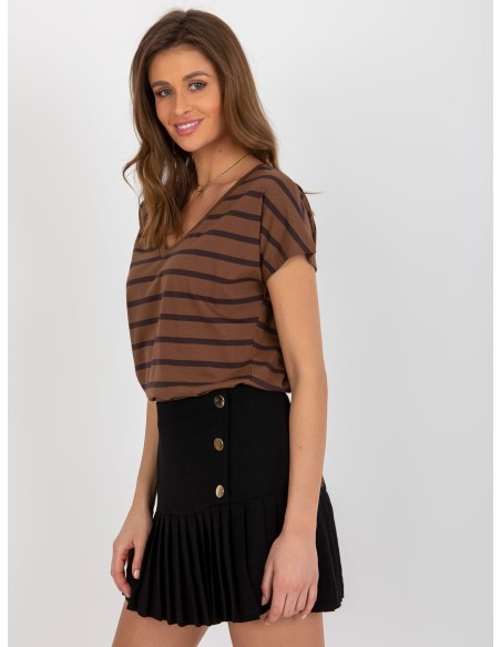 T-shirt-RV-TS-8567.56-brązowy