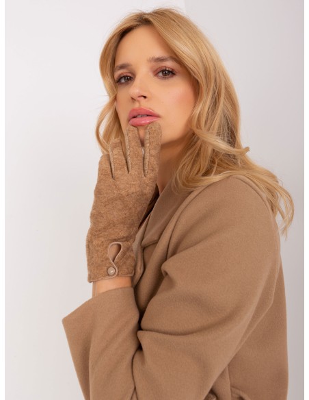 Rękawiczki-AT-RK-239502.77-camelowy